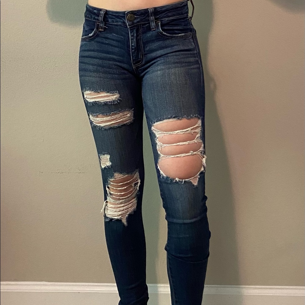 American eagle jeggings size 0 regular